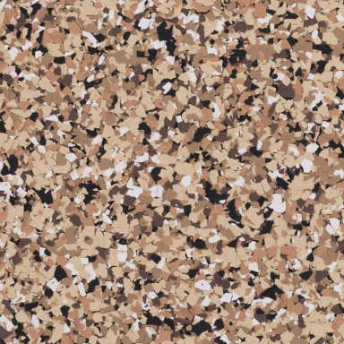 A sample of Outback poly flake.