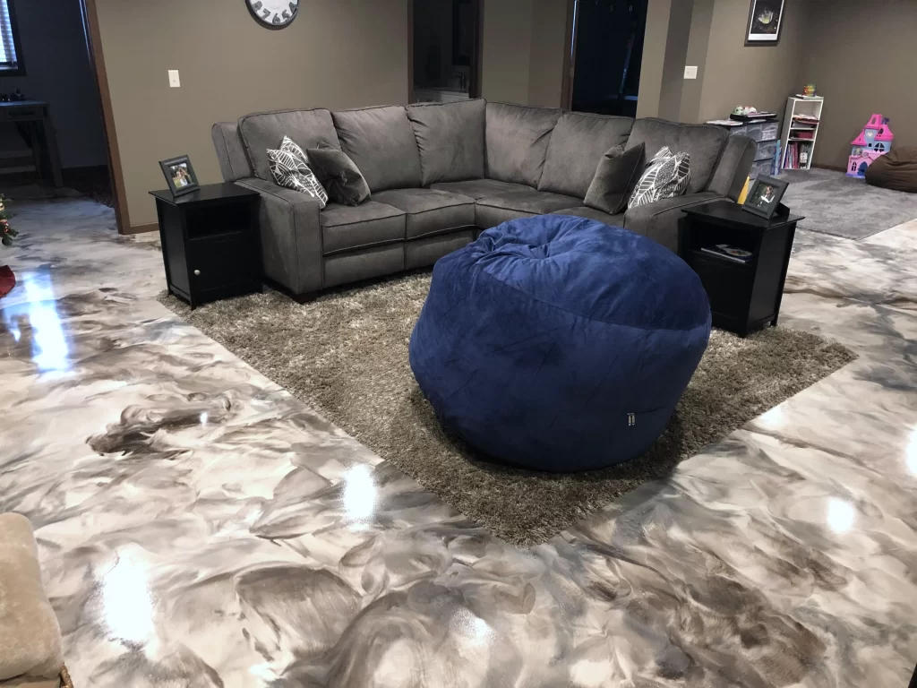 Radiant Marble Living Room